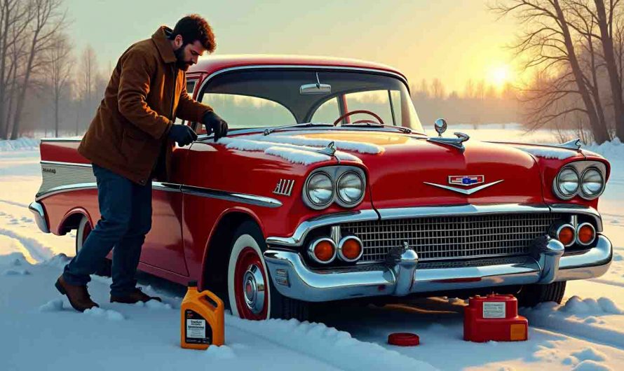 Comment entretenir une voiture américaine ancienne en hiver
